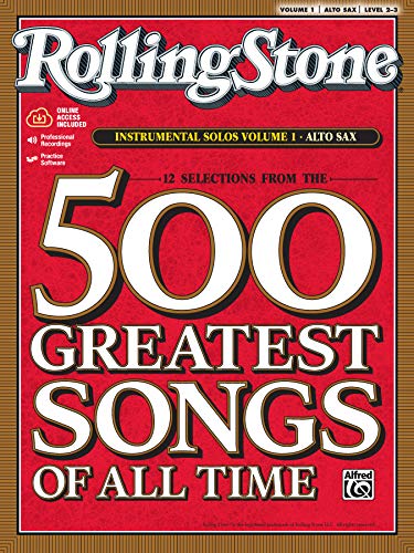 Rolling Stone Magazine's 500 Greatest Songs of All Time: Instrumental Solos: Alto Sax